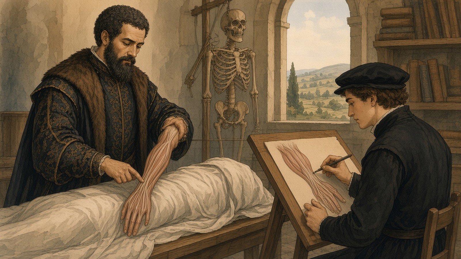 Vesalius and the Fabrica of 1543