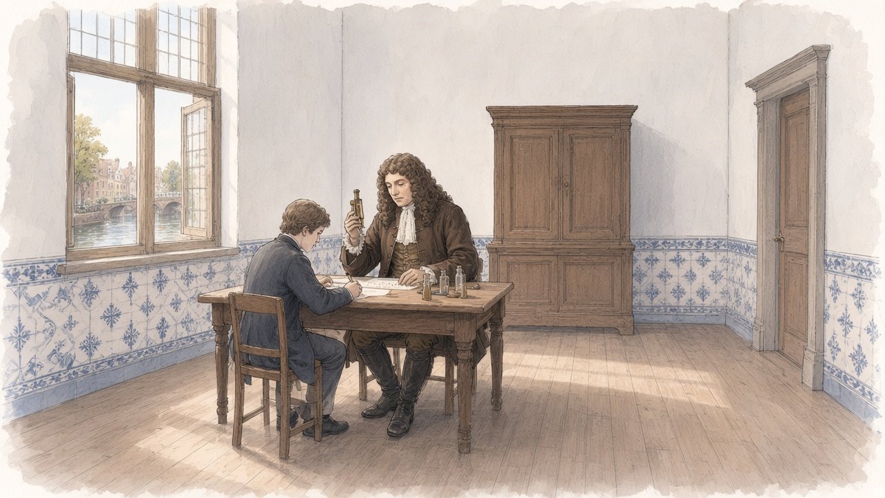Antonie van Leeuwenhoek and the Discovery of Microbes