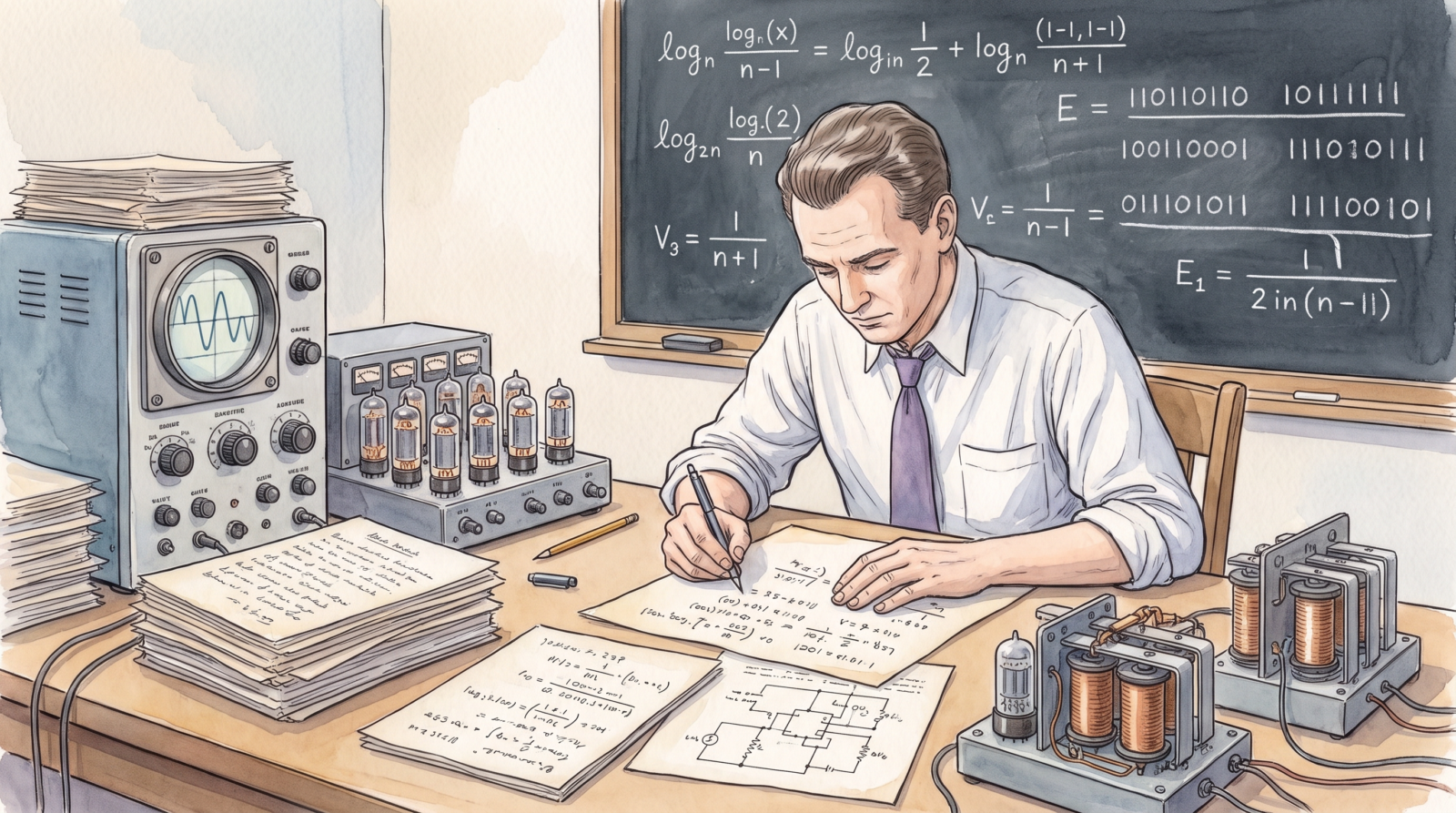 Claude Shannon and Information Theory