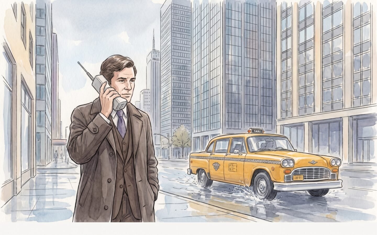 The First Cell Phone Call