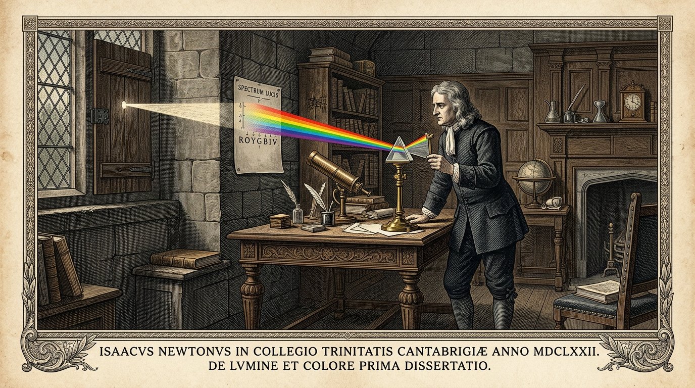 Newton and the Crucial Experiment on Light