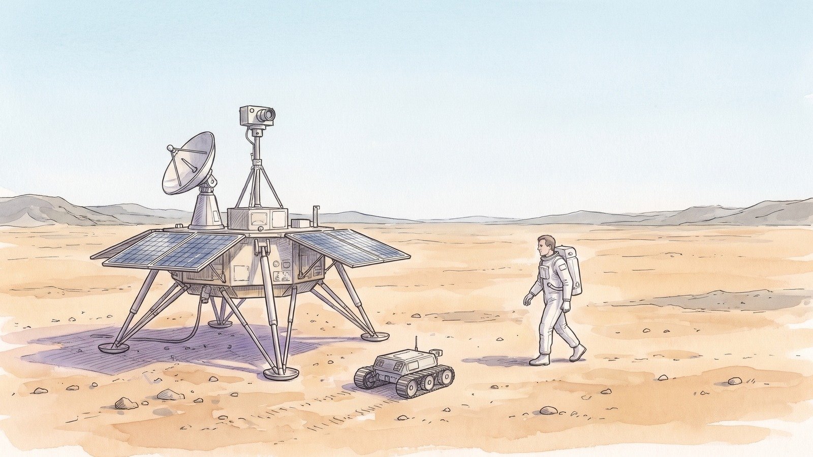 The Viking Landers on Mars